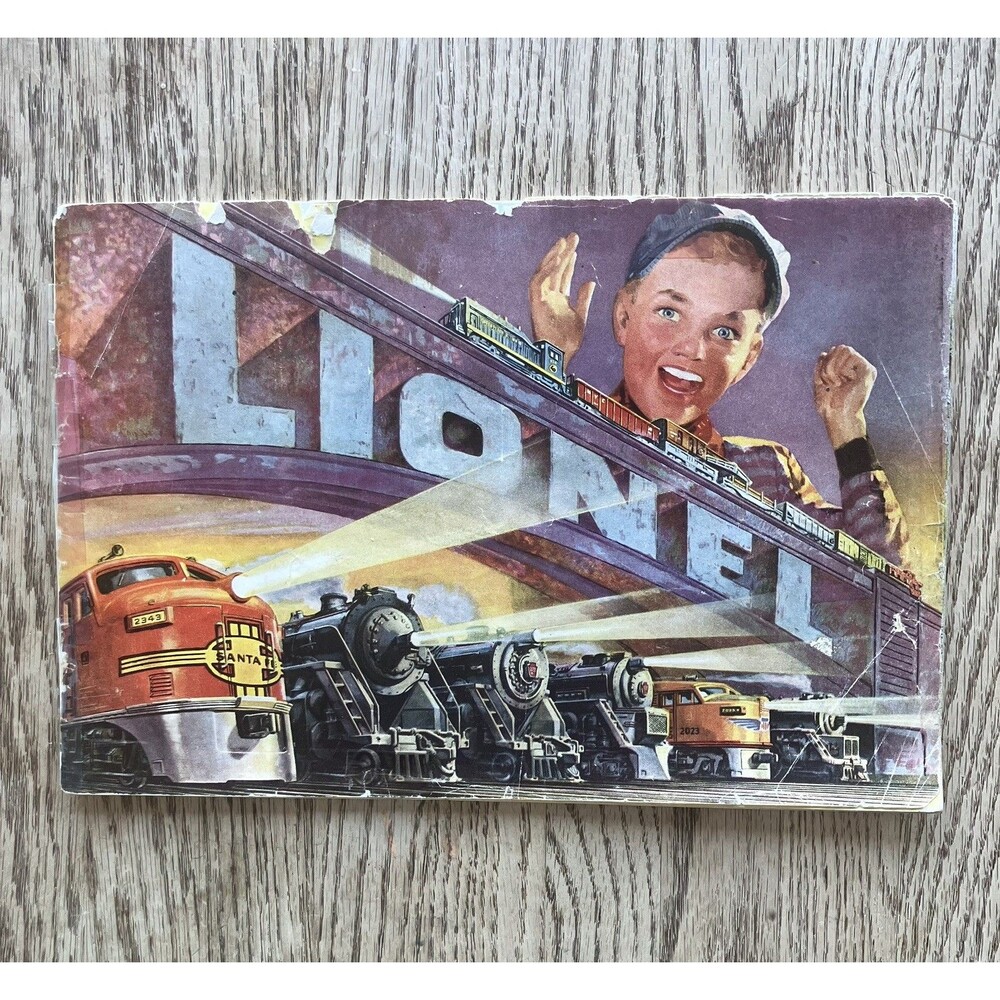 Vintage Lionel Model Railroad Trains & Accessories Catalog Price Guide 1952